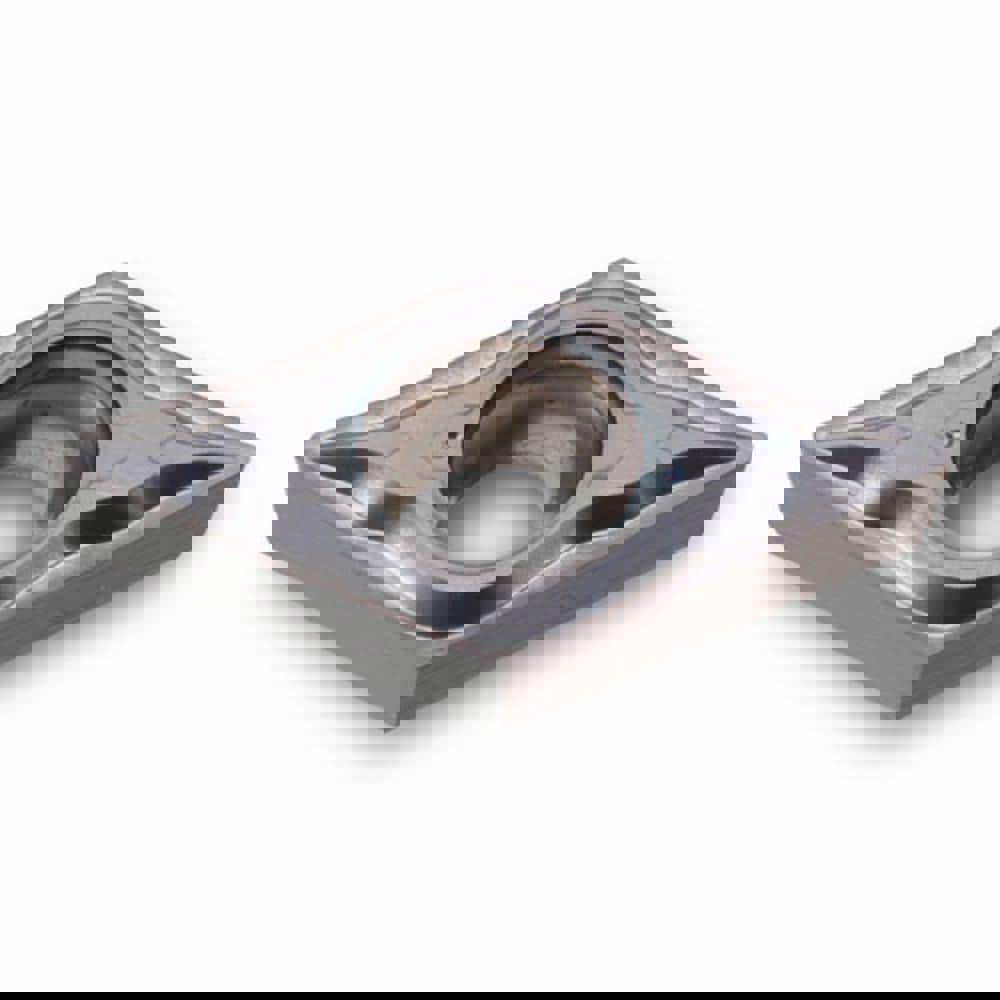 Turning Inserts; Relief Angle: 7 ; Corner Radius (Decimal Inch): 0.0160 ; Included Angle: 55 ; Manufacturer Grade: TT9020 ; Coating/Finish: TiCN ; Wiper Edge: No